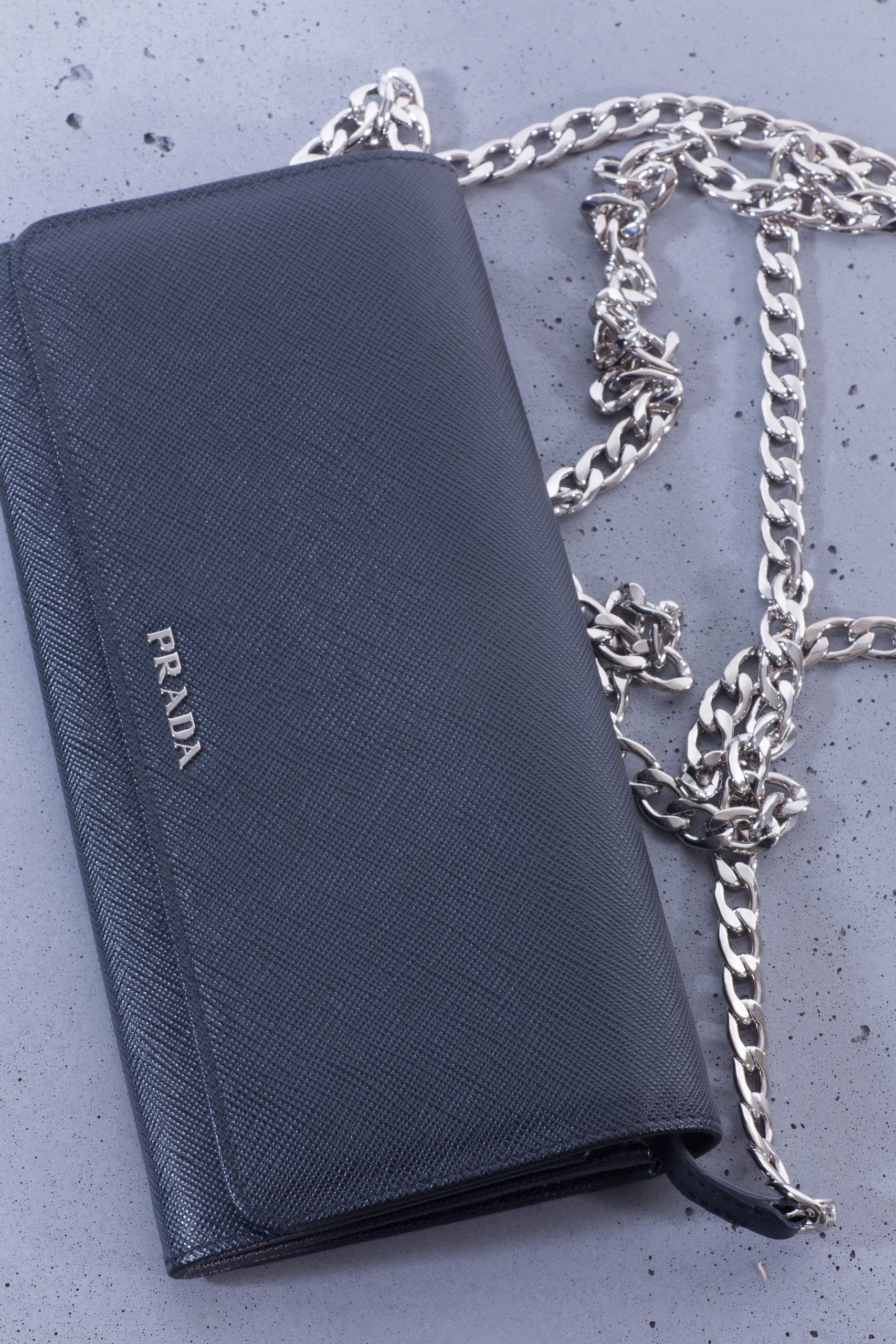 Prada Saffiano Soft Calf Crossbody Bag