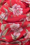 Dolce&Gabbana Floral-print silk-blend mini dress, red, IT40