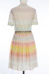 Missoni Zig-zag knit midi dress in multicoloured