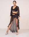 Agent Provocateur Sidnie top and skirt in black
