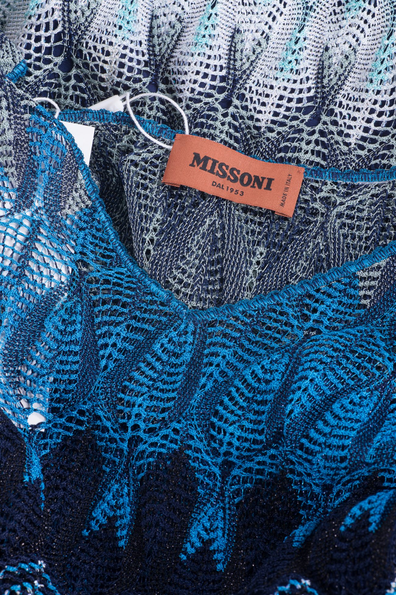 Missoni Zig Zag short-sleeved mini dress