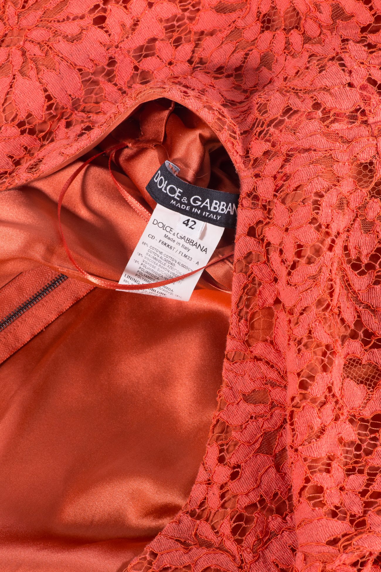 Dolce&Gabbana Lace mini dress