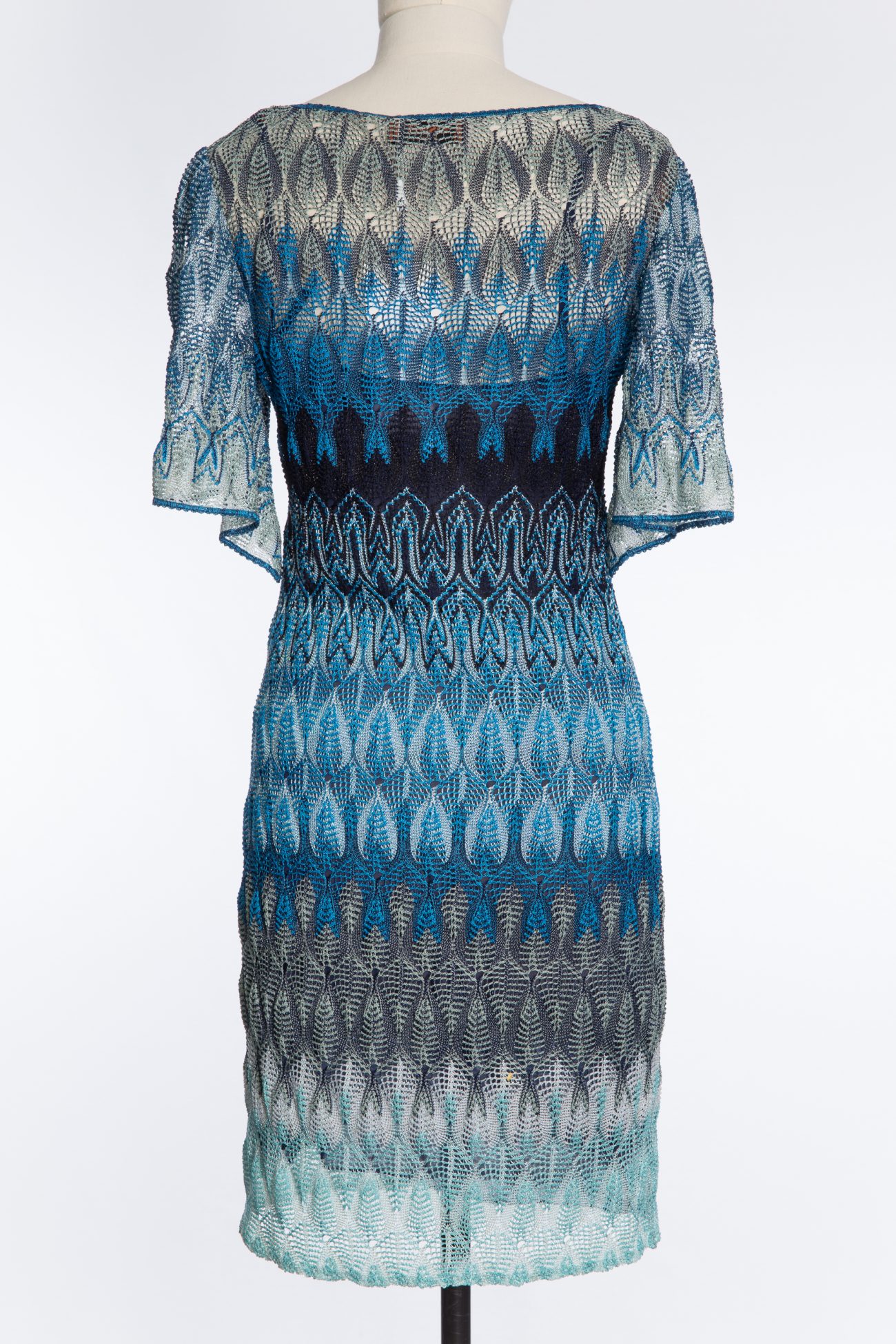 Missoni Zig Zag short-sleeved mini dress