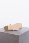 Chanel White Leather Embellished CC Flat Espadrille
