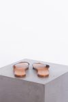 Louis Vuitton Blue Denim Fabric Lock It Flat Slides