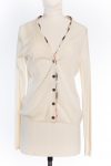 Burberry Brit Cashmere Ivory Cardigan