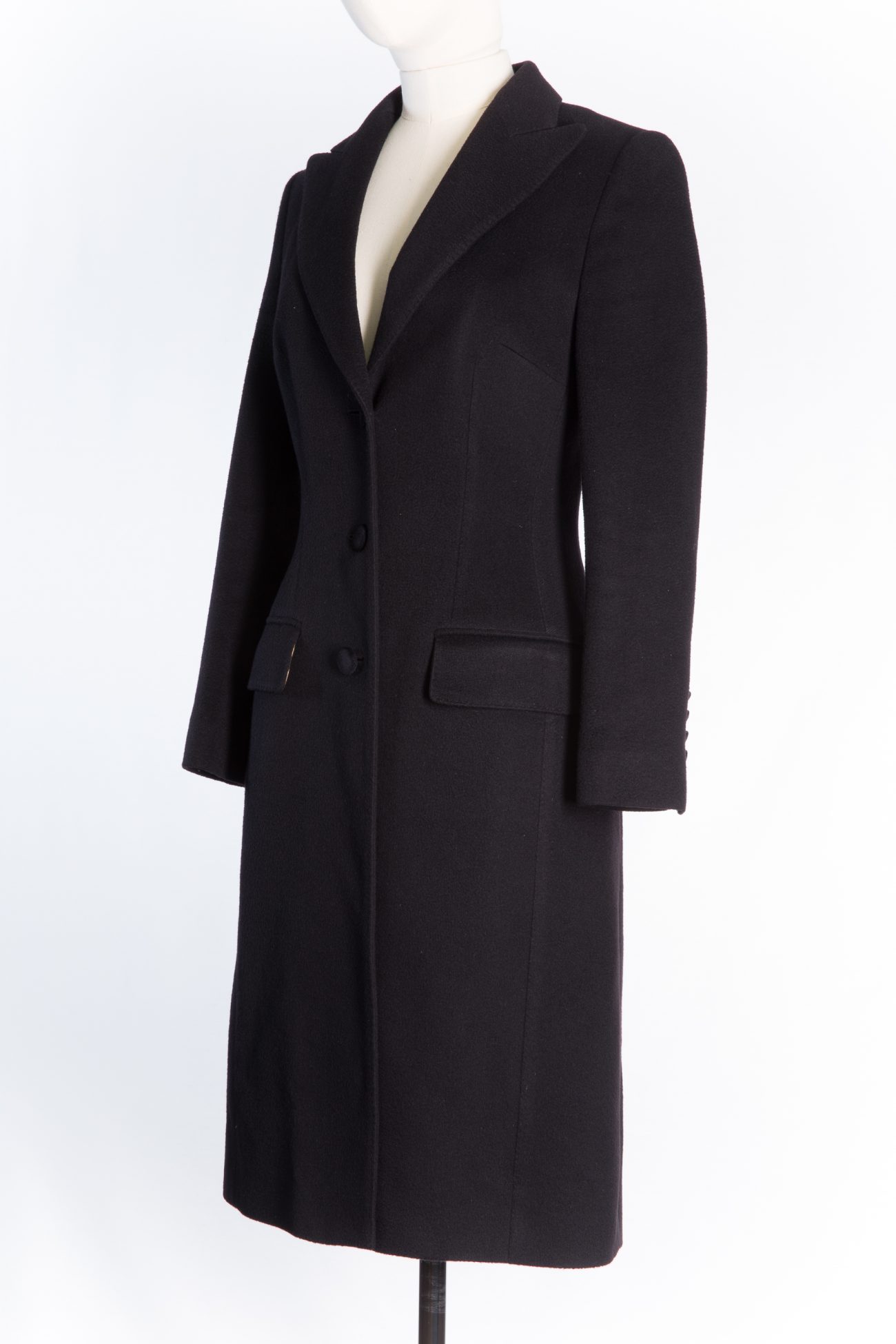 Dolce&Gabbana Wool Single-Breasted Coat