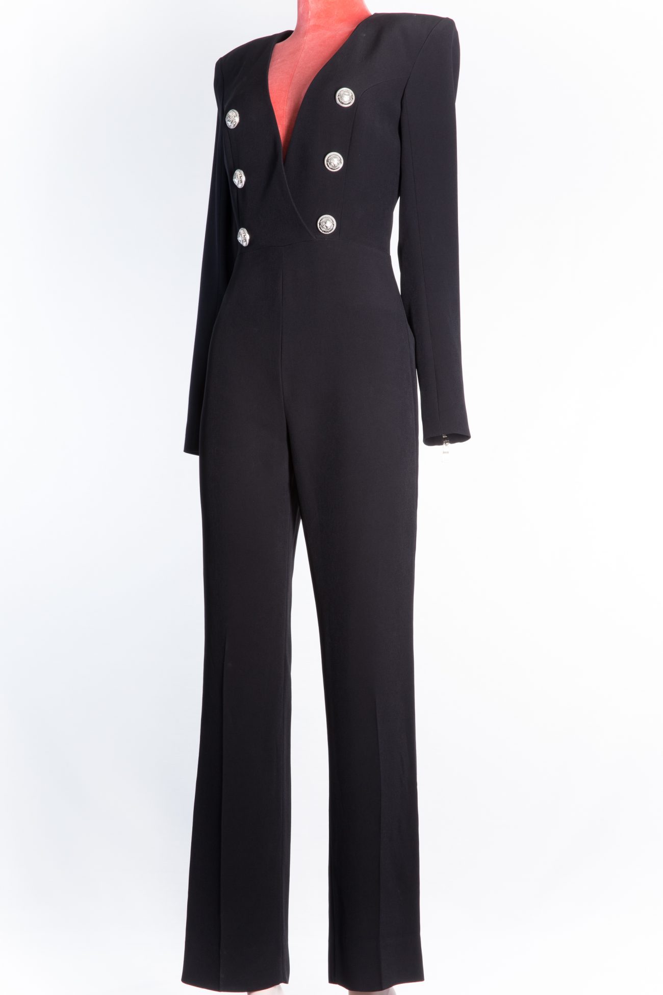 Balmain Double-Breasted Jumpsuit 