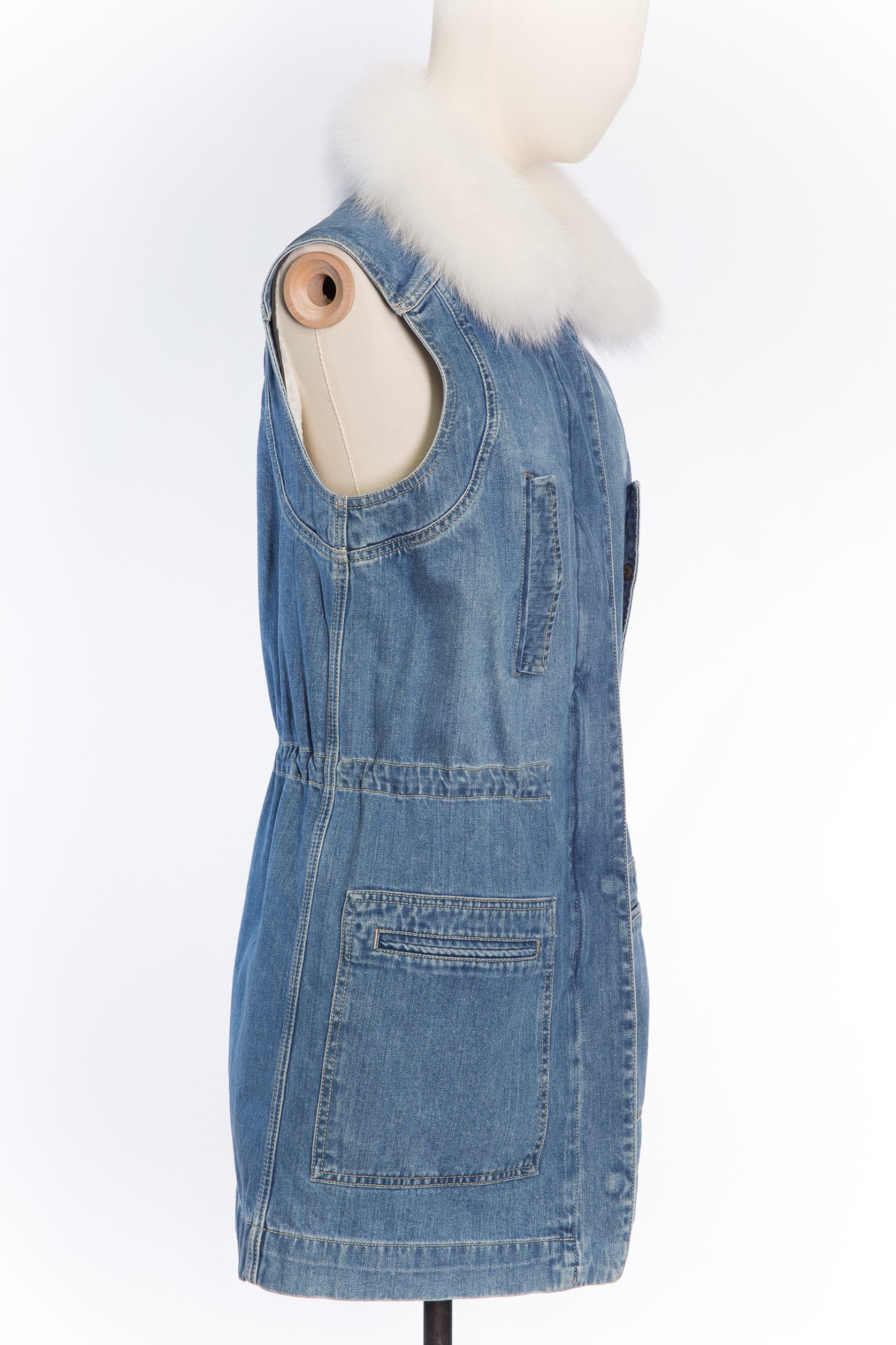 Yves salomon vest sale