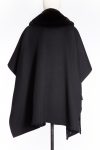 Louis Vuitton Hooded Cape from Wool with Removable Collar