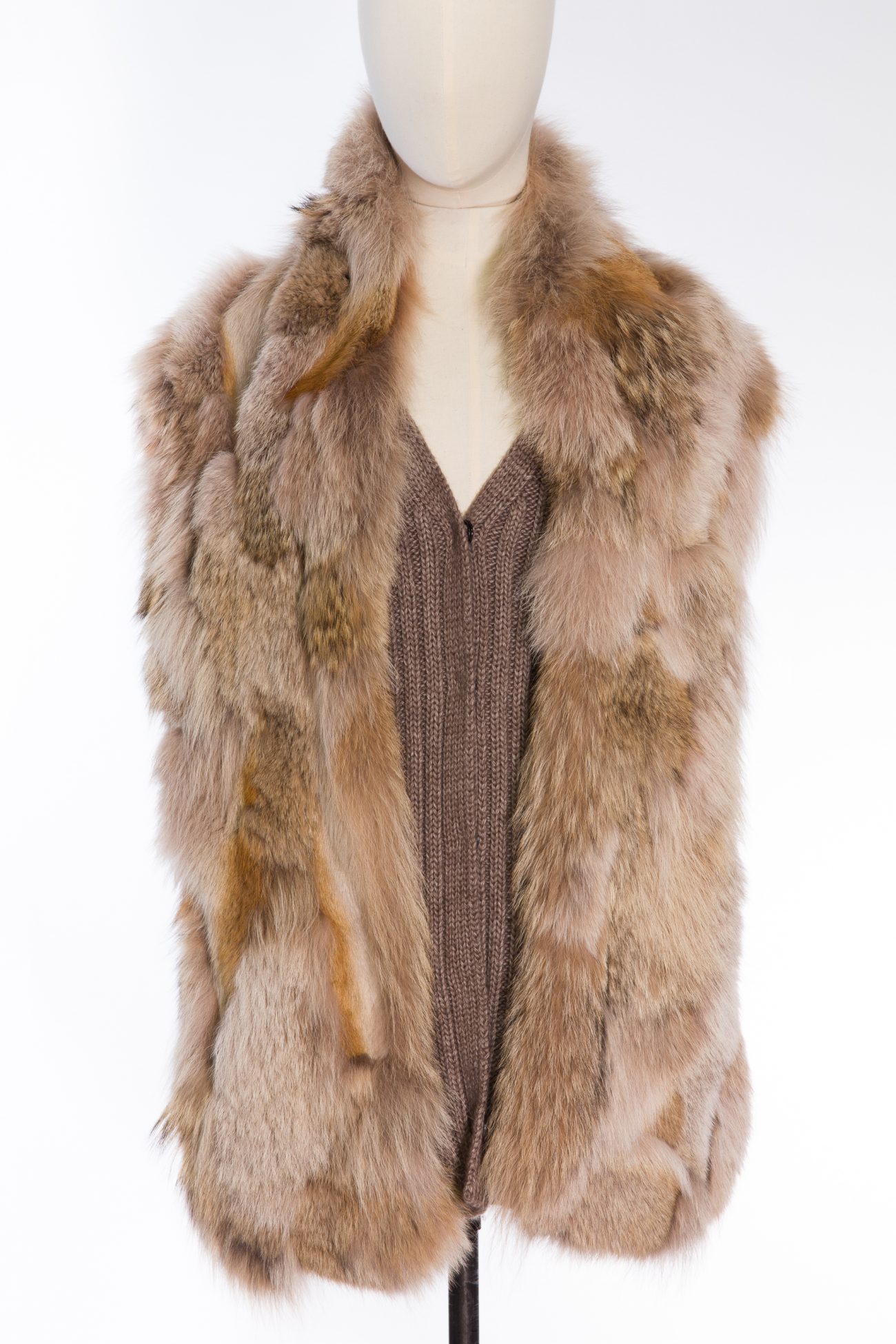 Miu Miu Multicolour Fox Vest 