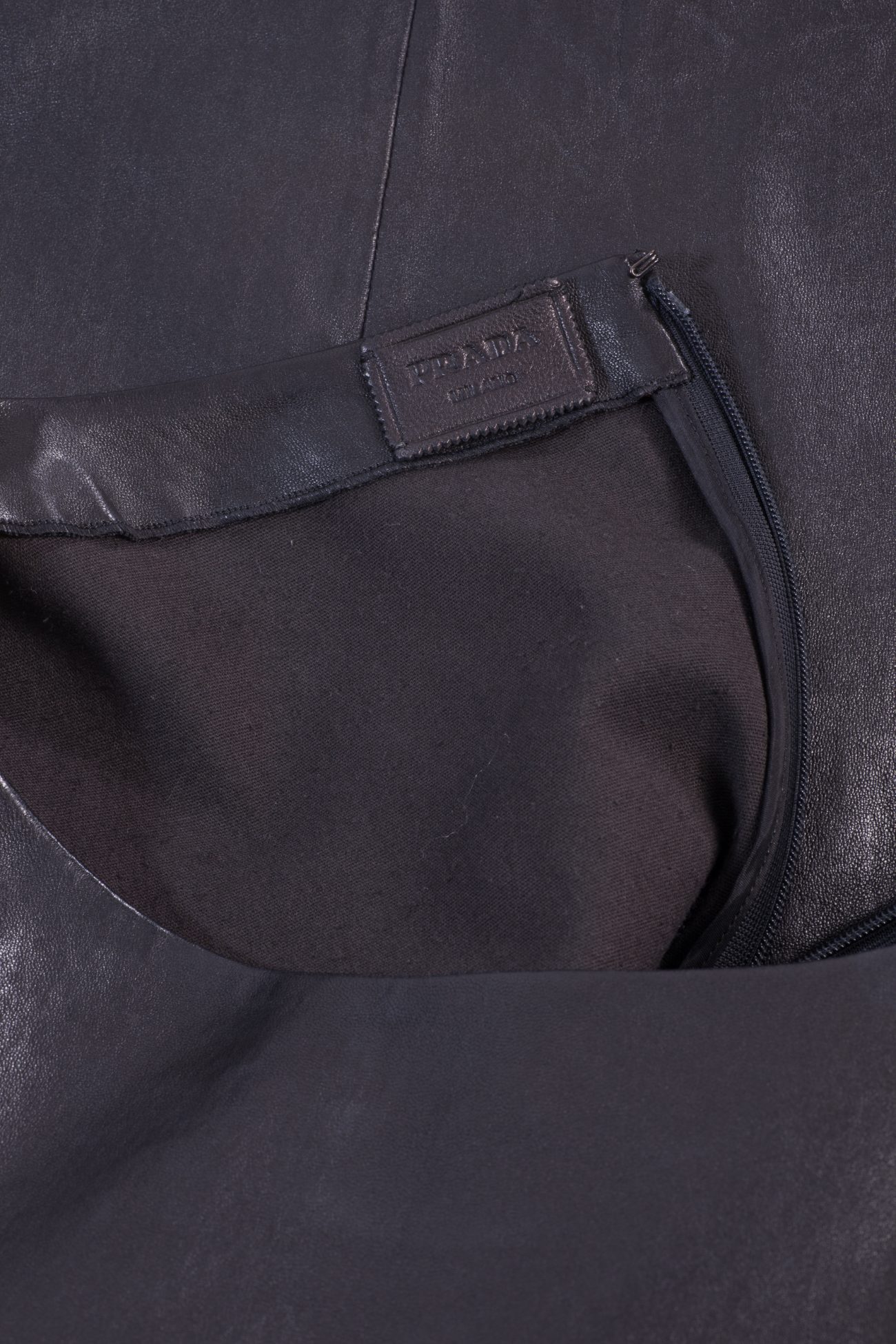 Prada Mini Leather Dress