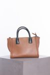 Prada Calfskin Cognac Grace Lux Concept Satchel