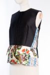  Black Silk Sleeveless Top