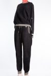 Louis Vuitton sweatpants and hoodie