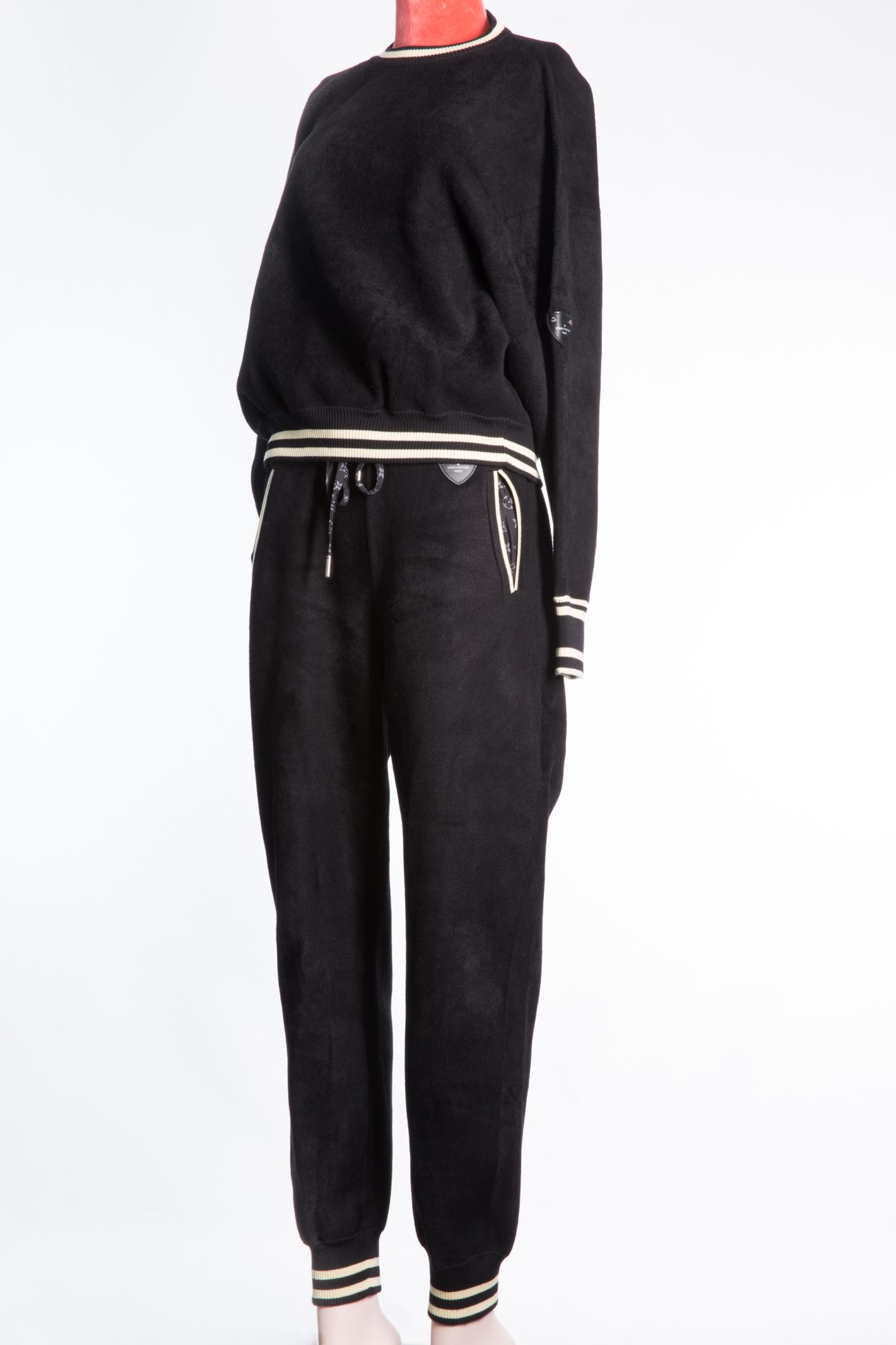 Louis Vuitton sweatpants and hoodie