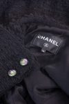 Chanel Classic Jacket with CC-logo Buttons in Black