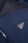 Louis Vuitton Hoodie with vernis leather flower appliqué