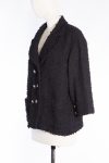 Chanel Classic Jacket with CC-logo Buttons in Black