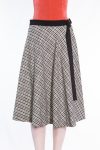 Louis Vuitton Mid-length Plaid Skirt