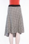 Louis Vuitton Mid-length Plaid Skirt