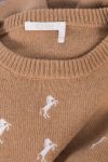 Chloe Embroidered horse sweater