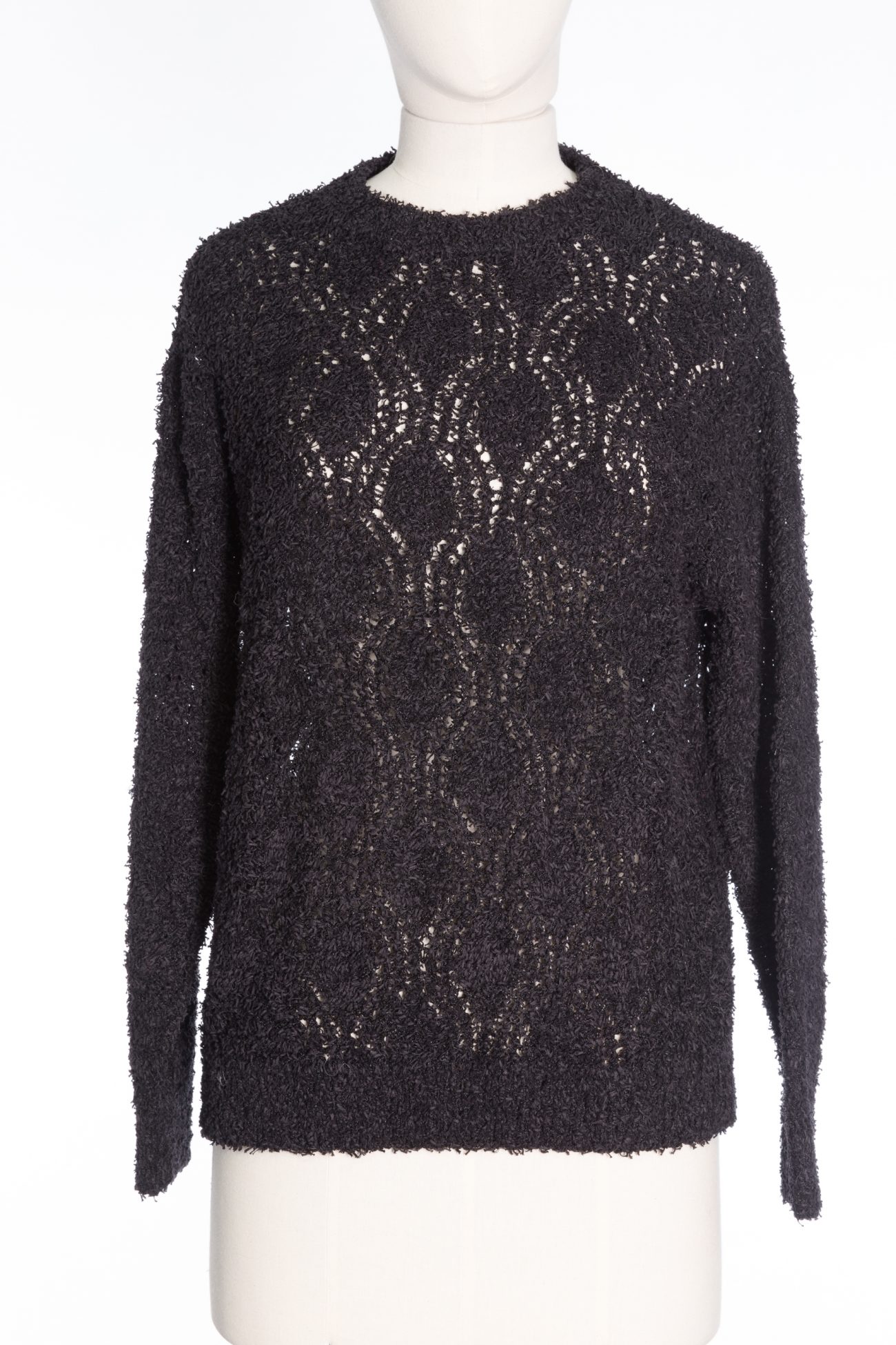 Brunello Cucinelli Cotton-blend open-knit sweater