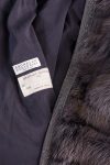 Brunello Cucinelli Mink fur jacket with monili-embellished zip closure