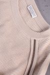 Brunello Cucinelli Cotton sweater with Monili breads