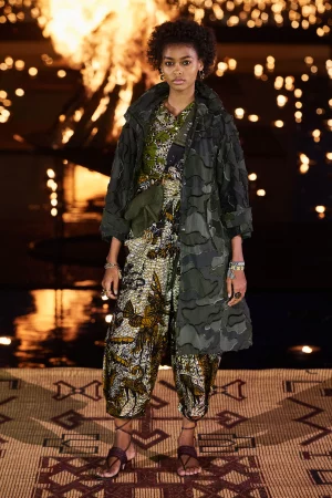 Christian Dior Khaki trench from 2020 Resort collection