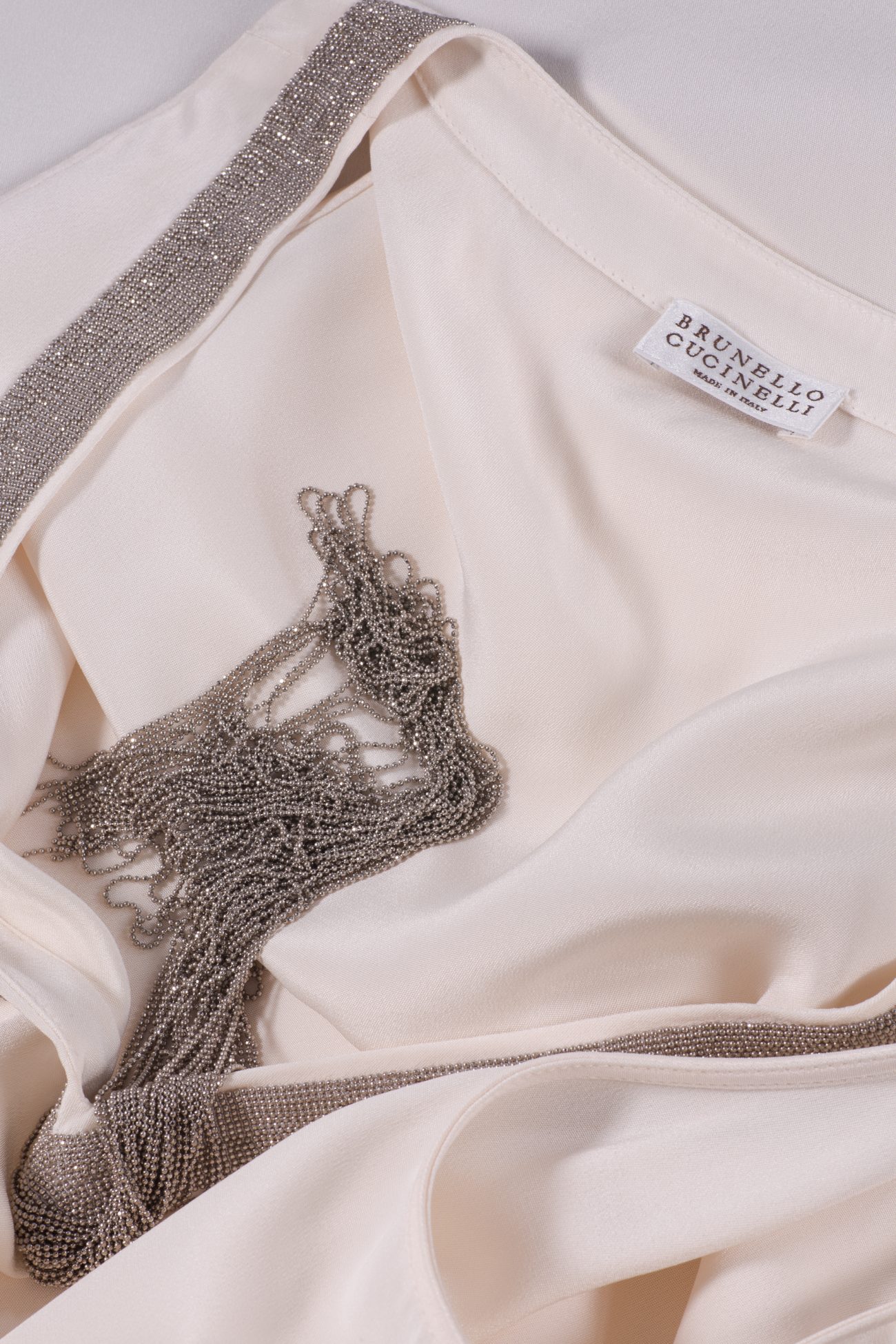 Brunello Cucinelli Top with Monili beads