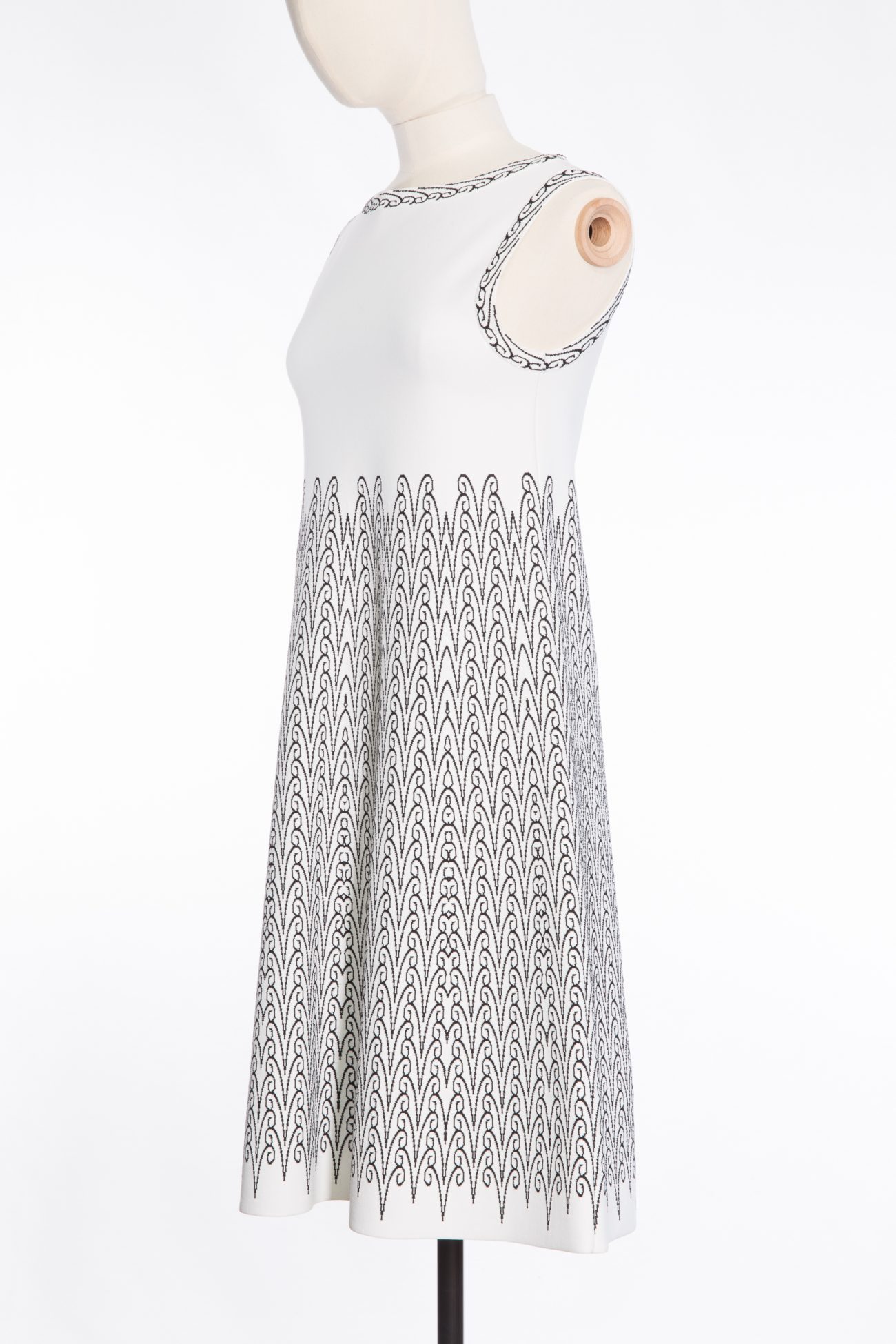 Alaia Sleeveless stretch midi dress