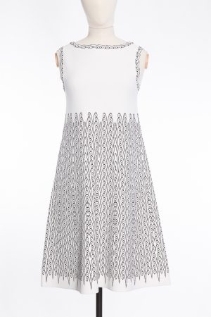 Alaia Sleeveless stretch midi dress