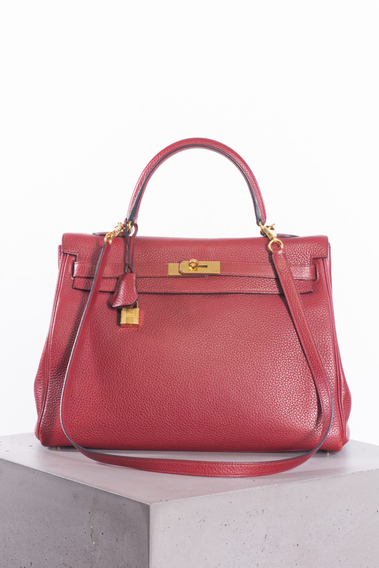 HermesKelly 35cm Togo Burgundy
