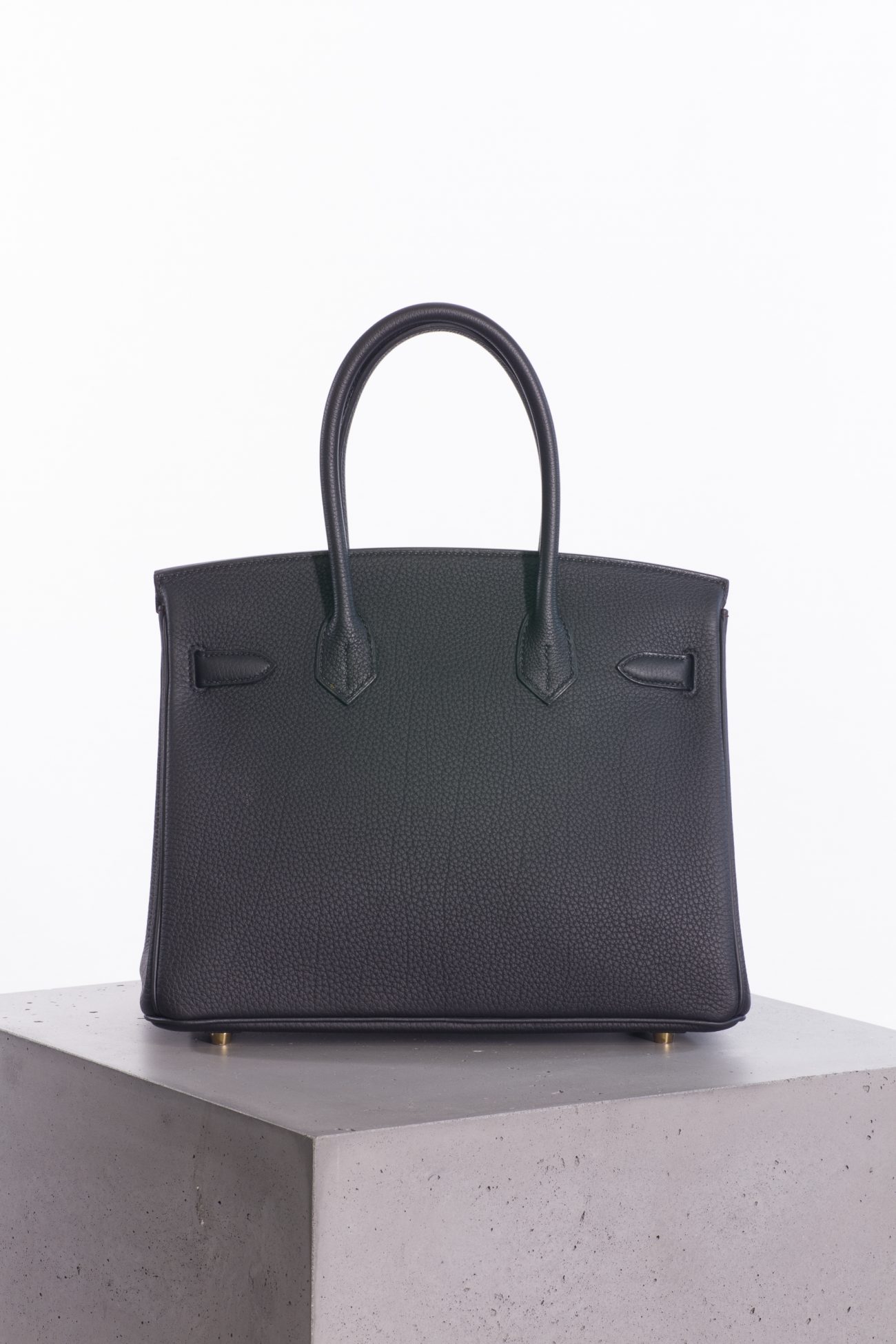 Hermes Birkin 30 Togo Special Edition in black&red