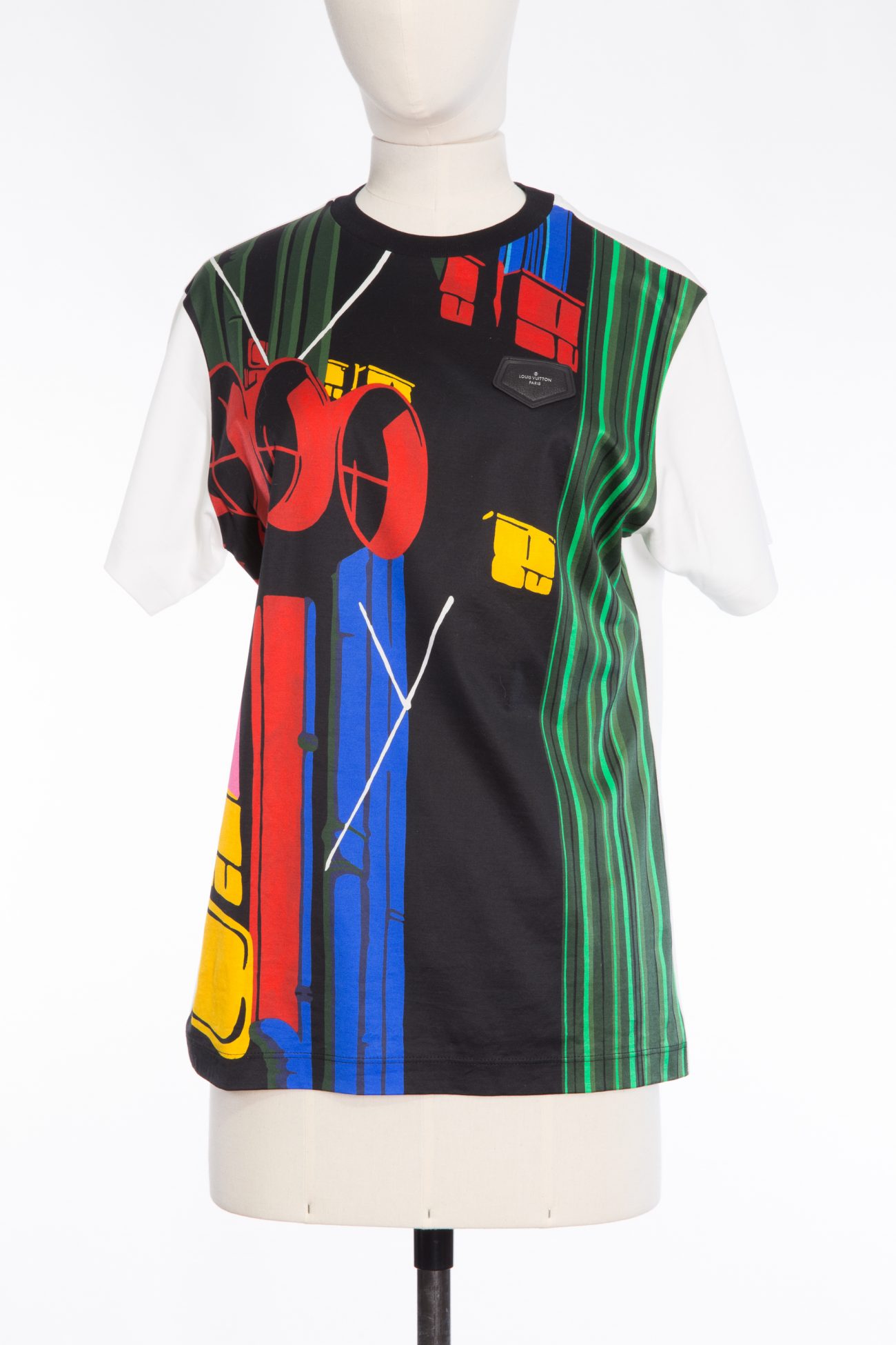 Louis Vuitton Short-sleeved cotton T-shirt