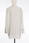 Monogram silk shirt