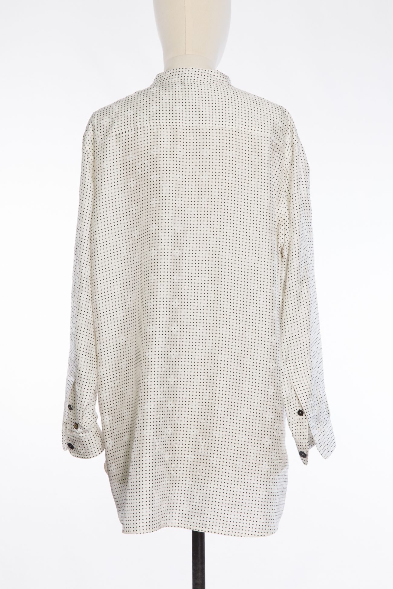Monogram silk shirt