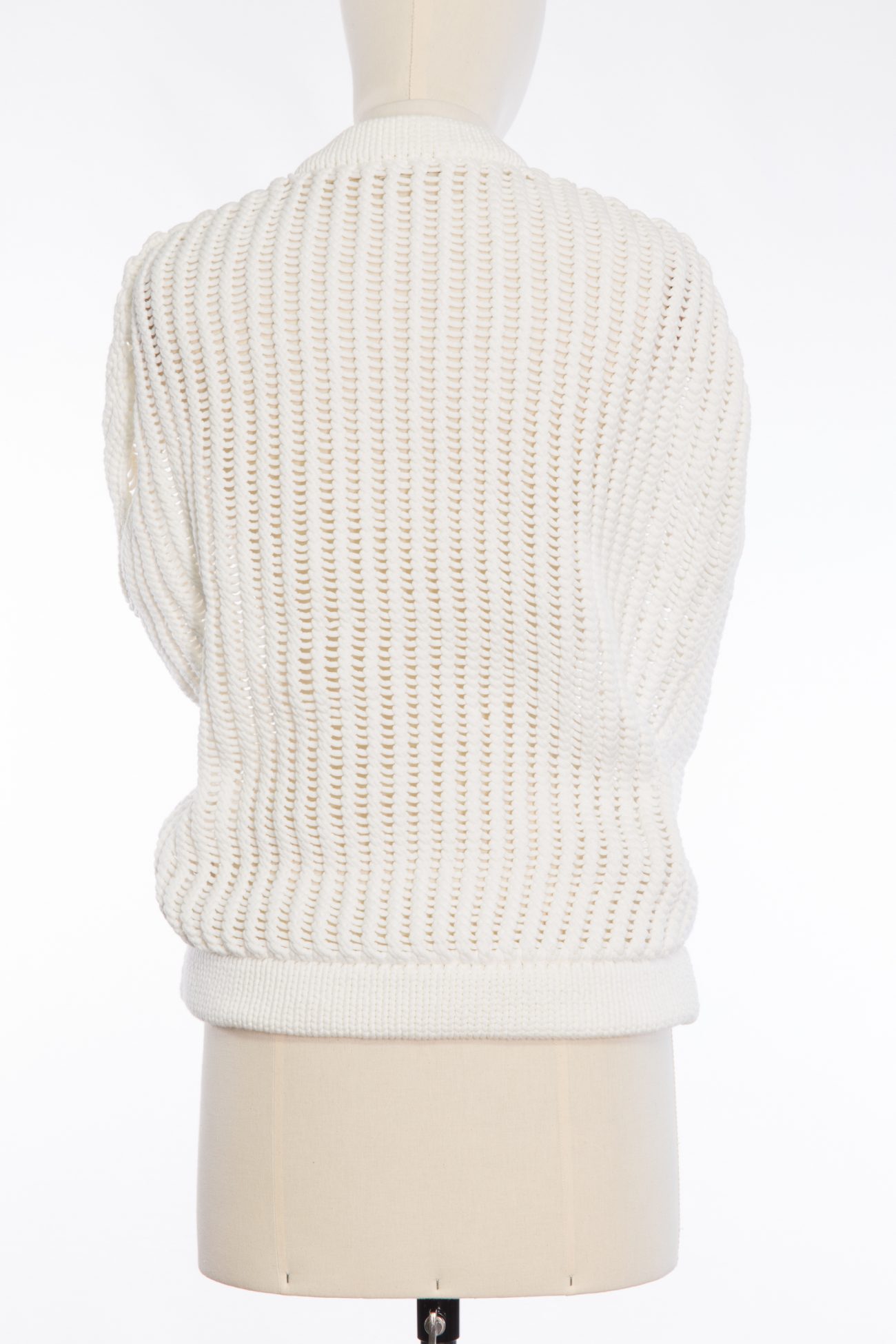 Brunello Cucinelli Cotton-blend open-knit sweater