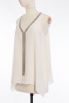 Brunello Cucinelli Top with Monili beads