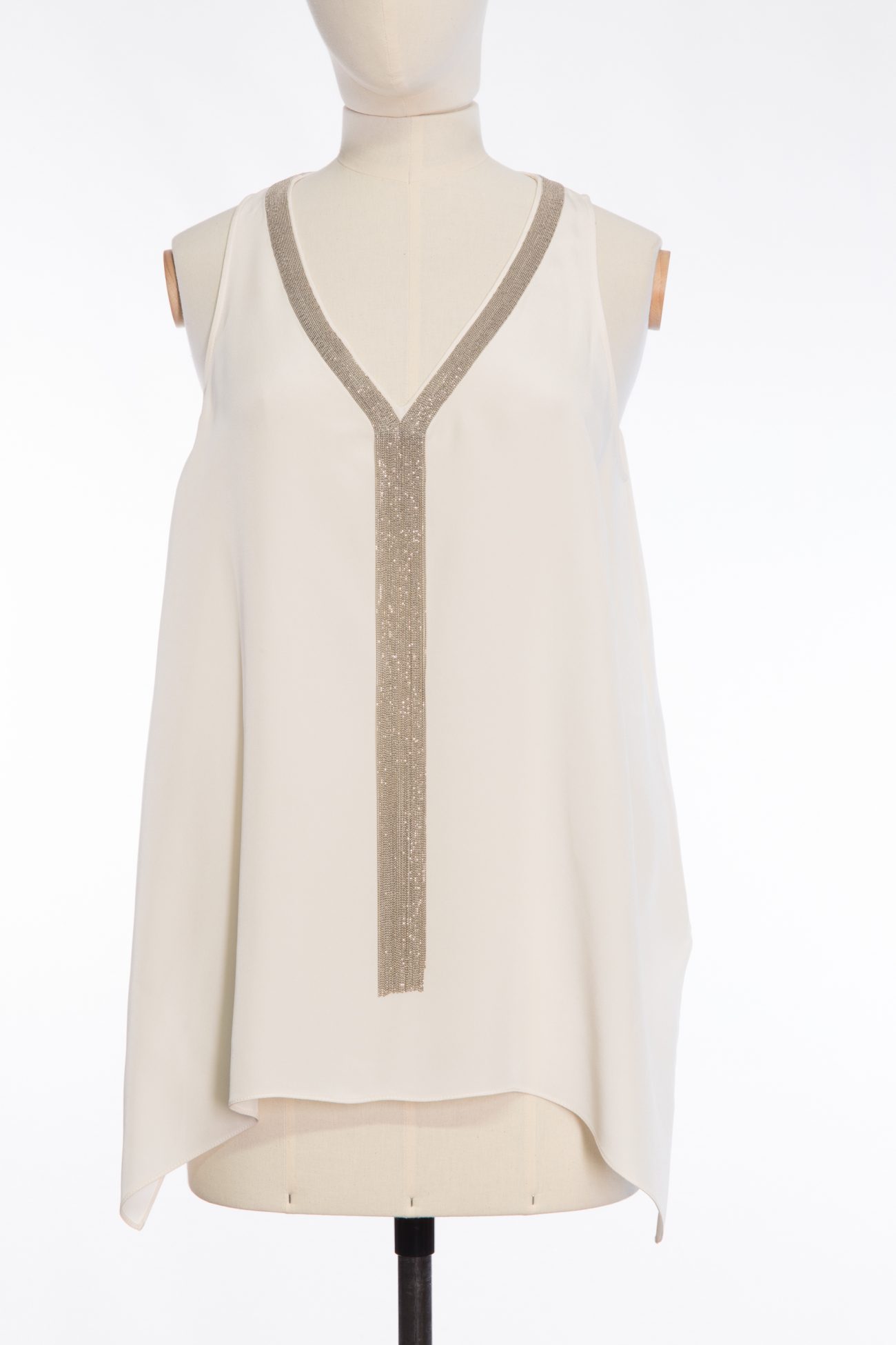 Brunello Cucinelli Top with Monili beads