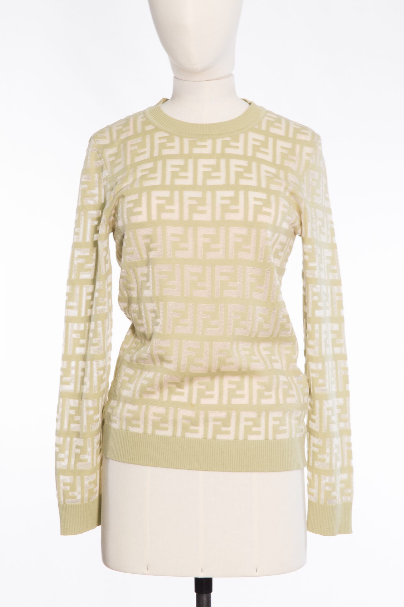 Fendi FF motif jumper