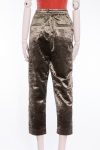 Brunello Cucinelli Cropped velvet-blend tapered pants