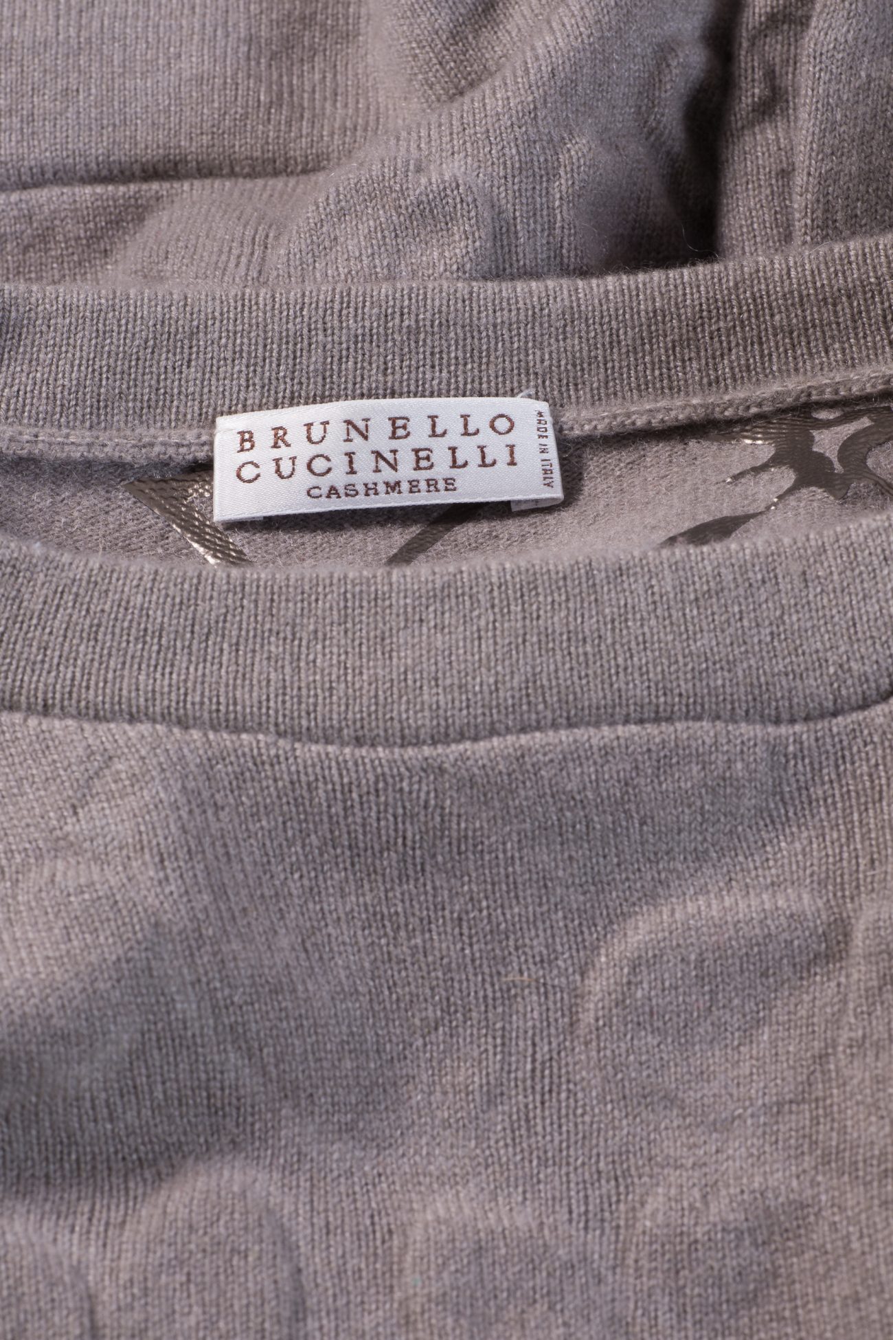 Brunello CucinelliCashmere sweater with floral print