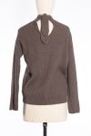 Brunello Cucinelli Cashmere sweater with choker collar