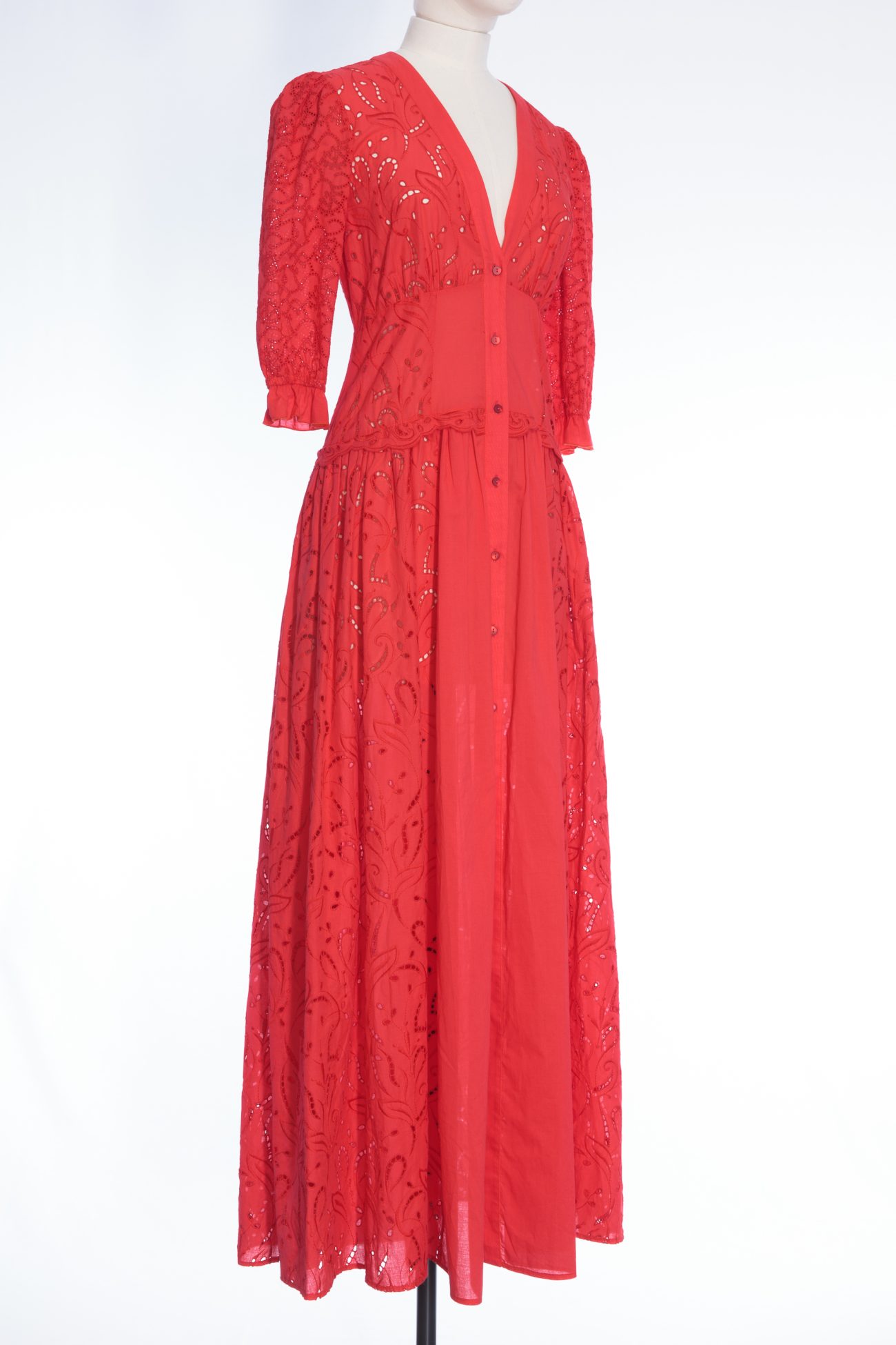Ermanno Scervino Broderie anglaise maxi dress