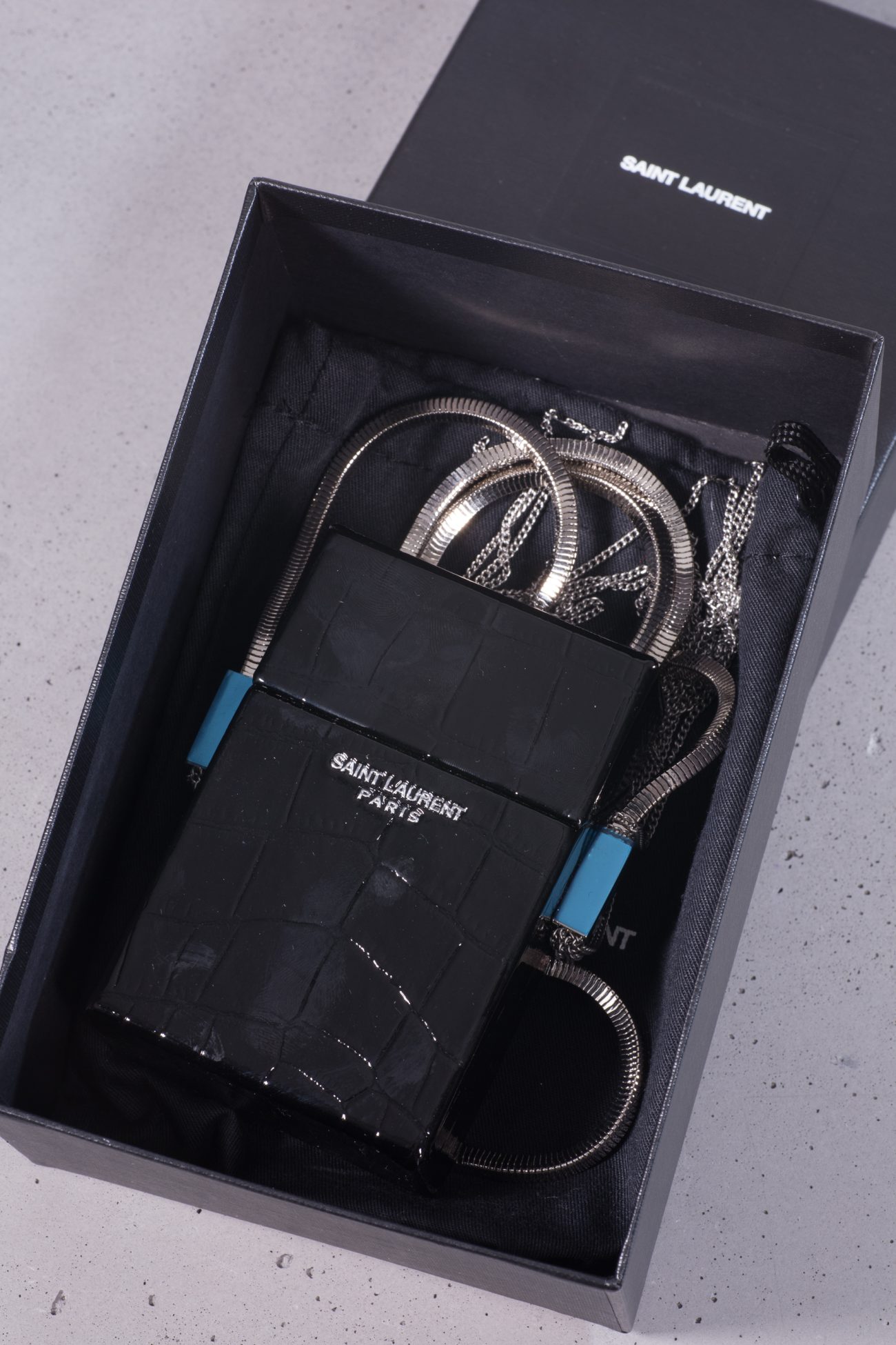 Saint Laurent Smoking box bag