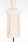 Prada Sleeveless silk blouse