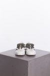 Gucci White ace removable crystal bow sneakers
