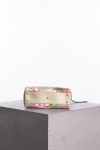 Gucci Multicolor printed blooms leather mini bamboo tote